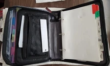 Daytimer 8.5x6 Case with tabs & pockets