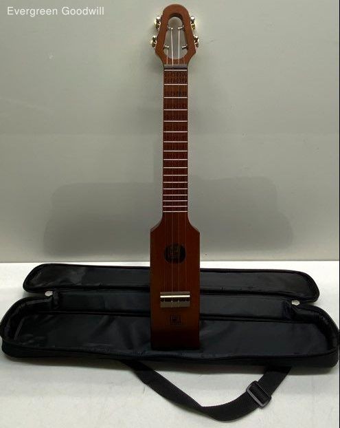 23'' Single-piece Travel Ukulele w/ Labeled Note Markings & Gig Bag