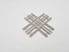 Lego® Eisenbahn 12V TRAIN 7857 Kreuzung Graue Schiene CROSSING ZUG GLEIS