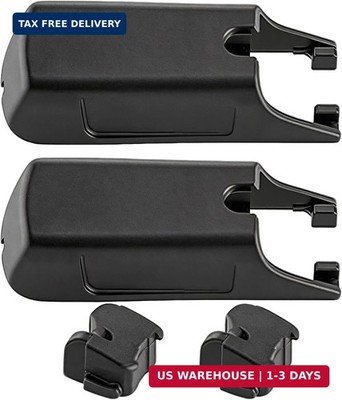 2 Pcs W000050335 Front Windscreen Wiper Arm Cover Cap with Push Clips, Compatibl