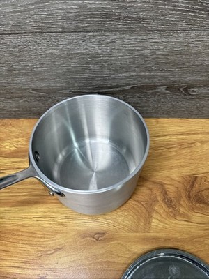 ALL-CLAD MC2 Saucepan & Lid Metal Crafters Master Chef Brushed