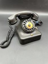Altes Telefon mit Wählscheibe – Siemens FG SK 54 S – Schwarz | Vintage Klassiker