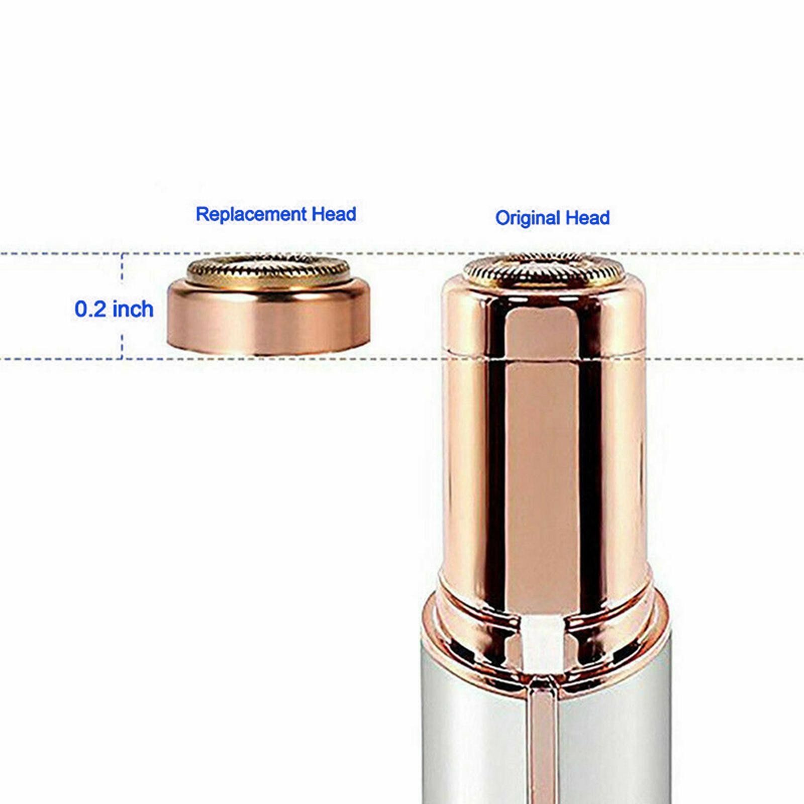 Heads Replacing Blades Cleaning For Flawless Facial Hair Remover Replacement Kit