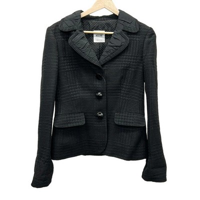 MOSCHINO CHEAP&CHIC - Black Dark Gray Women's Jacket