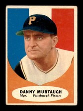 1961 Topps #138 Danny Murtaugh MG G/VG X3704211