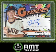 Buster Posey Auto 2025 Topps Finest 22/25 Gustographs San Francisco Giants #G-BP