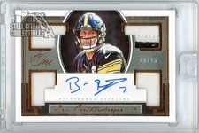 Ben Roethlisberger 2018 Panini One Quad Patch Autograph Card #116 10/15