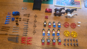 LEGO Vintage 1988, Knights Black Monarch's Castle 6085, 100% COMPLETE IN BOX!