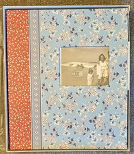 New in Box Hallmark Scrapbook Photo Album Pages Homespun Floral Post Bound