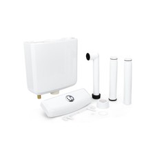 FlushDaddy Dual Flush Toilet Cistern Bottom Entry for Low Level Toilet Pan