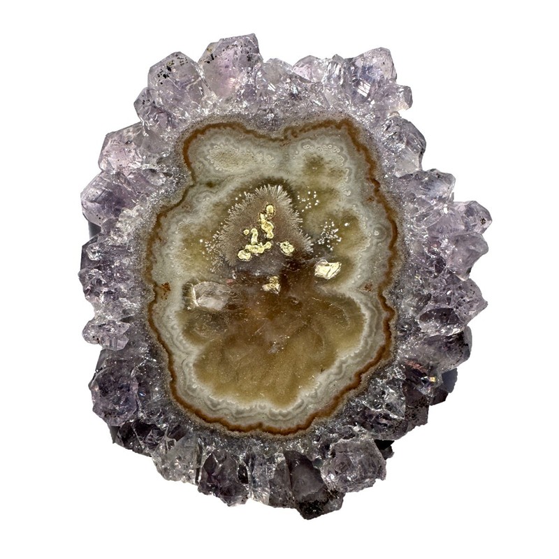 Stalactite Flower Slice  Polished Both Sides    VX42