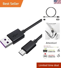 Durable 5FT Micro USB Charger for Lighting EVER & EZORKAS Lanterns - Fast Charge