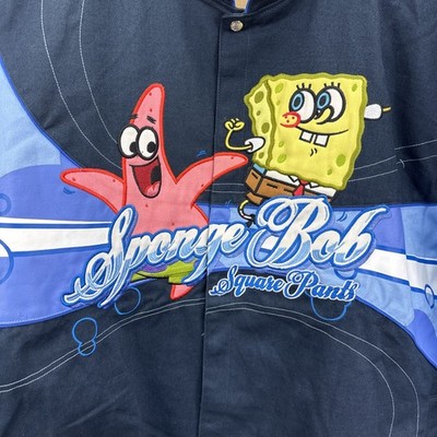 Vintage SPONGEBOB SQUAREPANTS SIZE 6XL JH DESIGN JACKET JEFF HAMILTON Rare Print