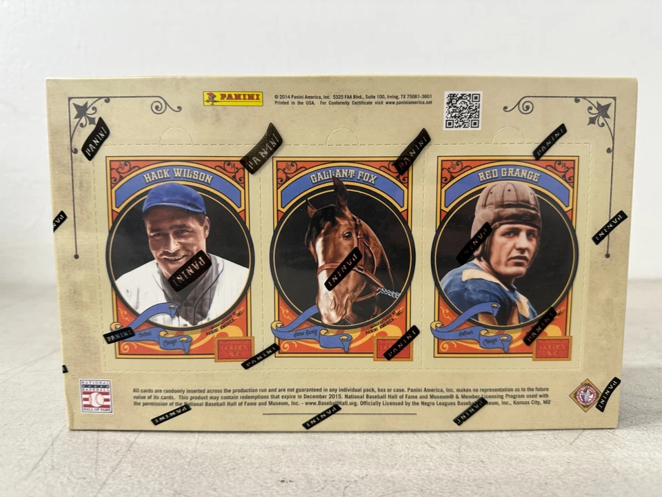 2014 PANINI GOLDEN AGE BASEBALL HOBBY BOX (FACTORY SEALED) - Image 2 of 2
