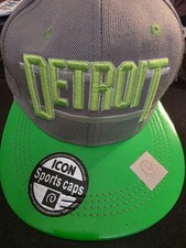 Mens Neon Green/Grey Detroit Tigers Baseball ...