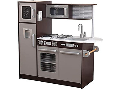 KidKraft Uptown Espresso Wooden Play Kitchen