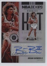 2019-20 NBA Hoops Premium Stock Hot Signature Rookies Brian Bowen II Auto 05k6