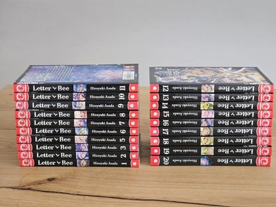 Letter Bee Band 1-3 5-20 Manga Deutsch Tokyopop 1. Auflage mit Farbseiten