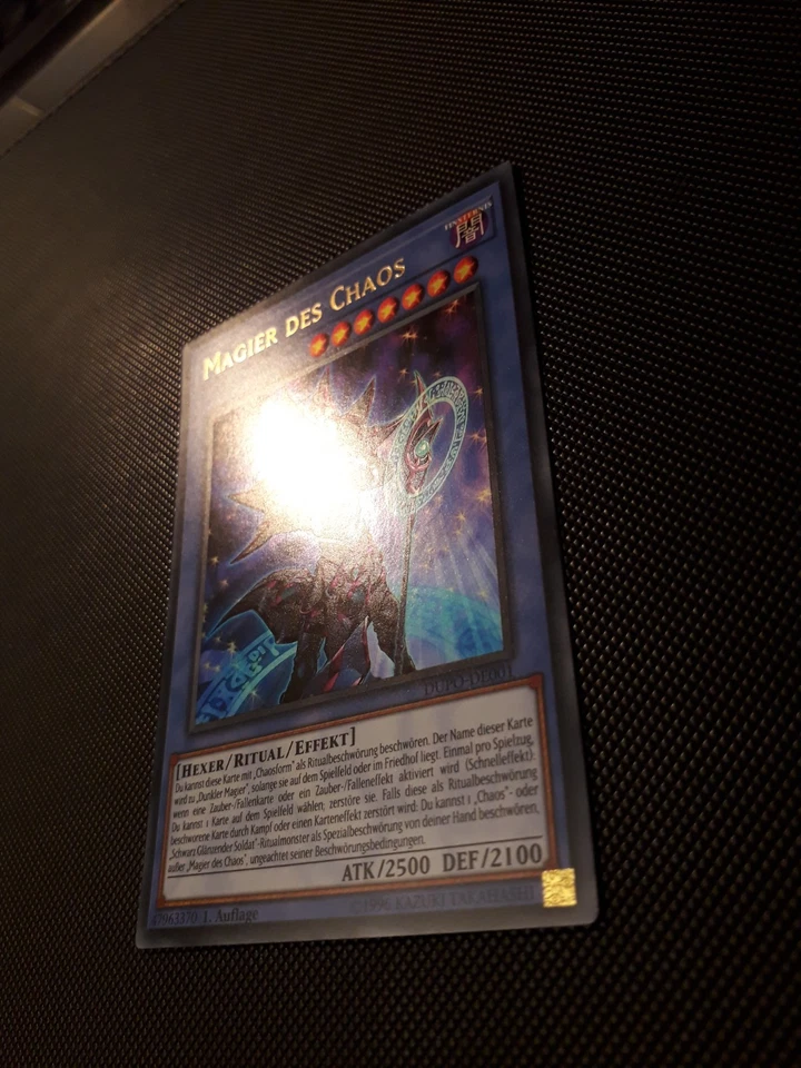 Yu-Gi-Oh! Magier des Chaos-DUPO-DE001, UR, 1. Auflage, Deutsch, NM-EX - Bild 3 von 4