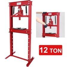 Hydraulikpresse Höhenverstellbar Werkstattpresse 12T Presse hydraulisch m. Griff