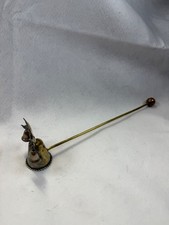 Vintage Sarna Brass Candle Snuffer