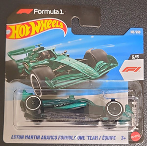 Hot Wheels Formula 1 2025 Aston Martin Aramco Team 1:64 Diecast Car Shortcard
