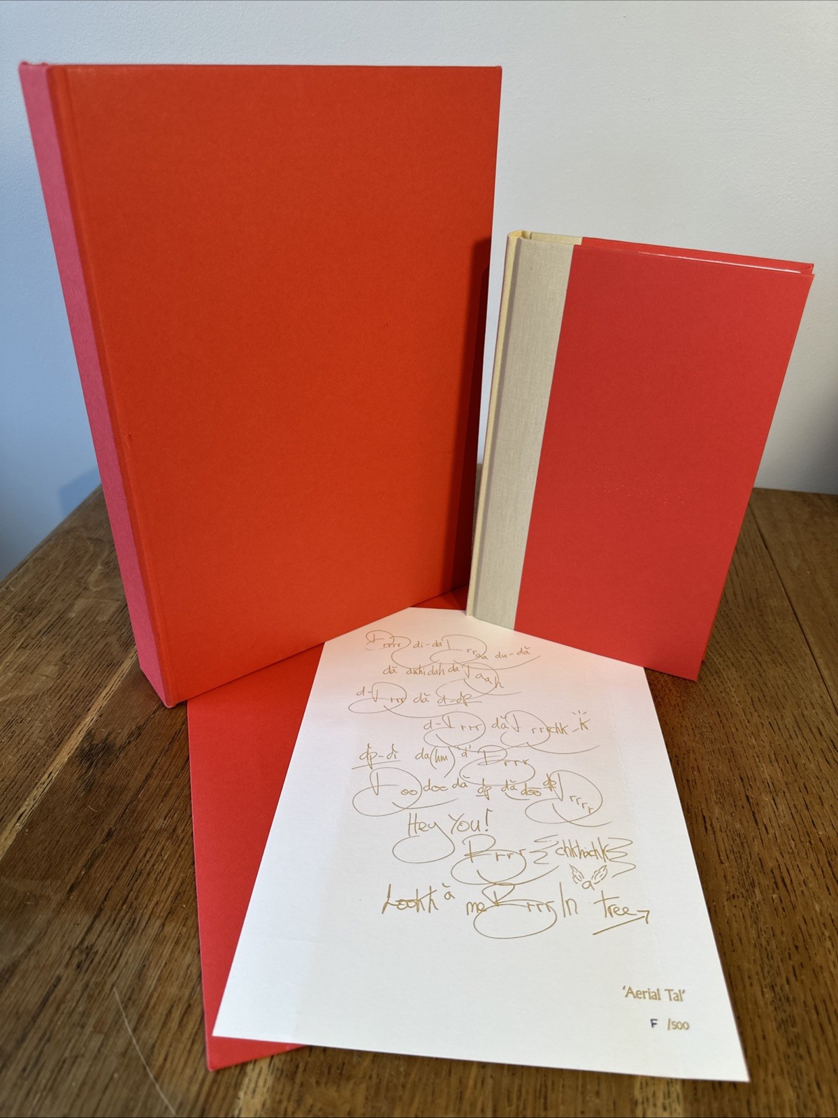 How To Be Invisible: Lyrics by Kate Bush SIGNED & LETTERED UK DELUXE HB Faber
