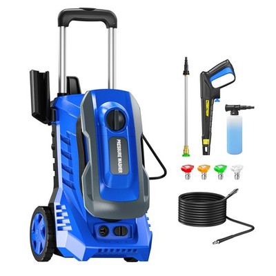 2025 Enhanced 5000PSI 2.8GPM Heavy-Duty Electric Pressure Cleaner Featuring