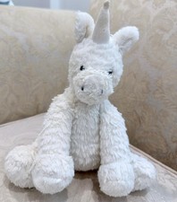 Jellycat Fuddlewuddle White Unicorn Plush Toy