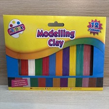 11 Colours Modelling Clay Set Kids Art Craft Plasticine Non Toxic UK Safe