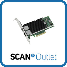 Image of 2 Port Intel X540-T2 10 Gigabit Server/Workstation PCIE x8 Ethernet Card OEM