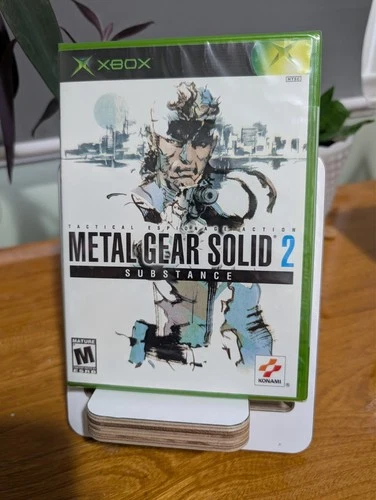 🔥METAL GEAR SOLID 2 SUBSTANCE FOR MICROSOFT XBOX OG🔥NEW & SEALED