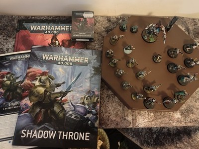Genestealer Cults   Shadow Throne Box Set Half + Codex & Datacards