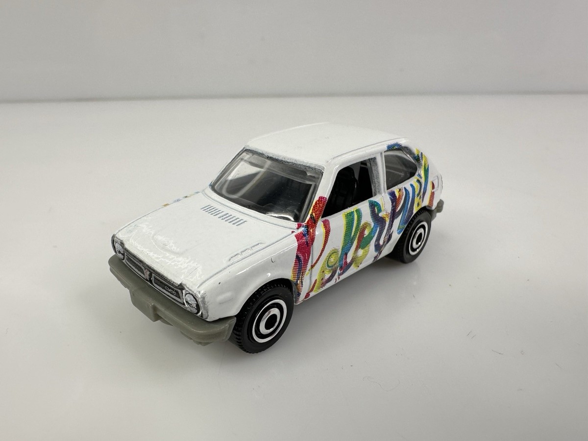 Rare Matchbox Color Comp 1976 Honda Civic CVCC Promo White 1/40 | eBay