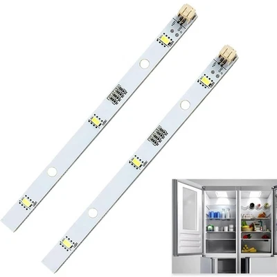 MARKENLOS 2X LED Kühlschranklampe für Rongsheng/Hisense Kühlschrank E349766 Lichtleisten