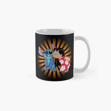 Disney Lilo And Stitch Friendship White Coffee Mug