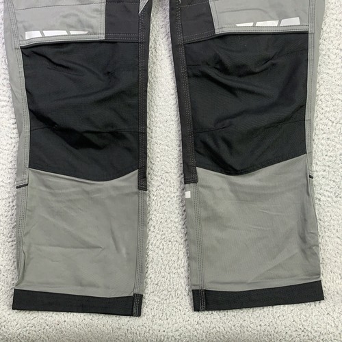 Dickies Pants Mens 38x32 Gray Black GDT Premium Flex Workwear Knee Pad Pockets - Picture 4 of 24
