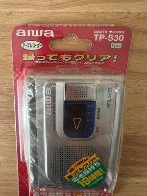 AIWA TP-S30 Cassette Recorder and Player Vintage Sealed Non-Tested
