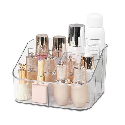 5 Slots Makeup Brush Holder, Acrylic Make Up Brush Holder Organizer for Vanit...