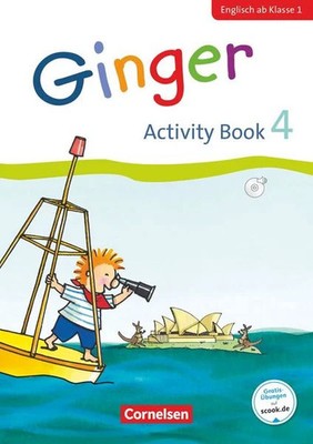 Ginger - Early Start Edition 4. Schuljahr - Activity Book mit Audio-CD, Minib...