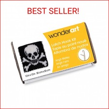 Wonderart Arrgh Matey Latch Hook Kit, 12" X 12"