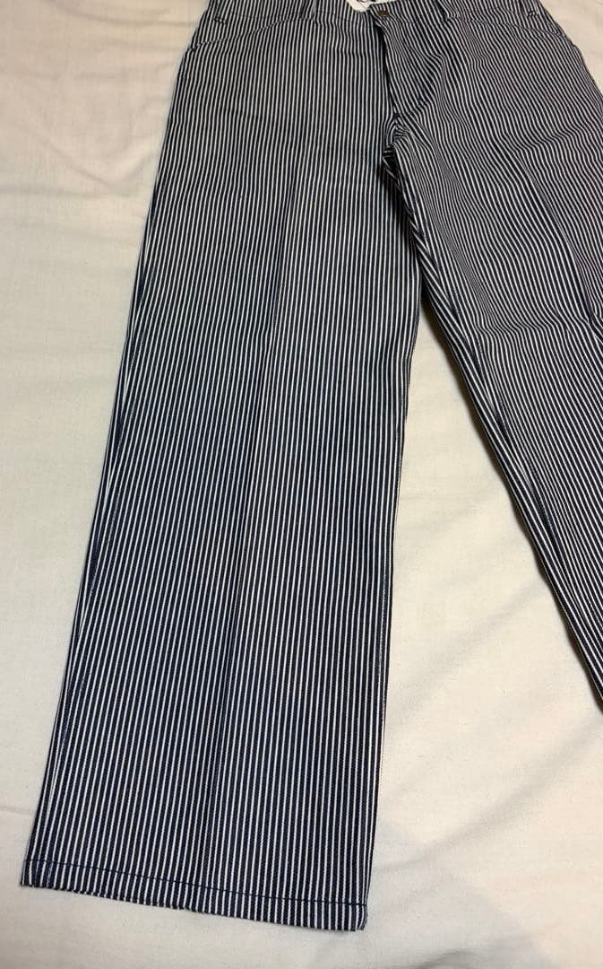 BEN DAVIS Frisco Hickory Pants Size 32 Navy | eBay