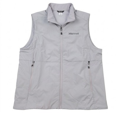 Men's Small Marmot Novus LT Grey Lightweight Puffer Sleeveless Vest
