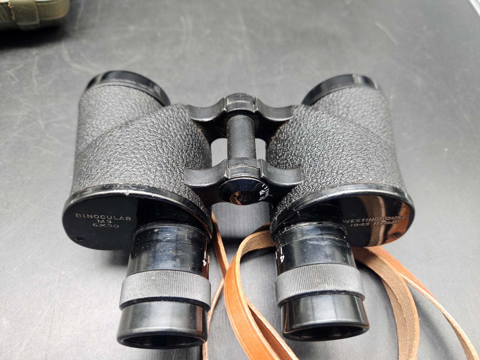 Korean Vietnam Bausch and Lomb 7x50 1953 Mark 28 Binoculars (Perfect Optics)