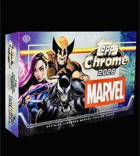 💥2026 Topps Chrome Marvel Comics - Hobby Box  - PREORDER!💥