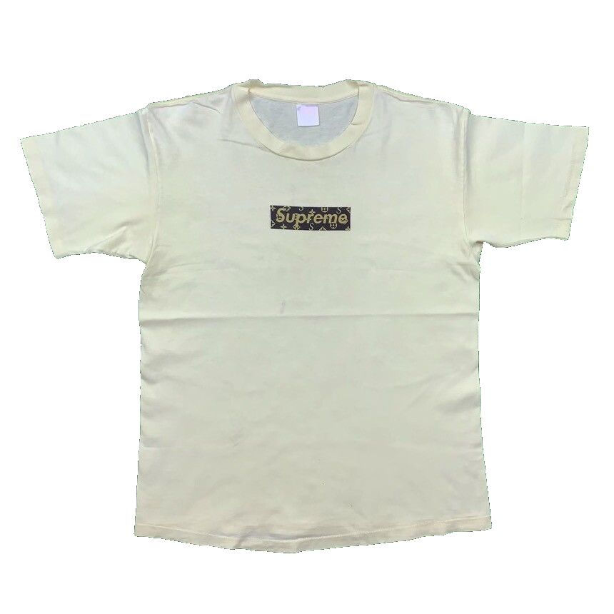 OG 2000 Supreme Louis Vuitton LV Monogram Box Logo T Shirt 100