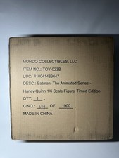 Mondo Batman  The Animated Series Harley Quinn 1 6 Scale Figure Timed Edition