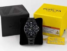 Invicta Pro Diver 50570 Black Quartz Watch 200M Date Box Included