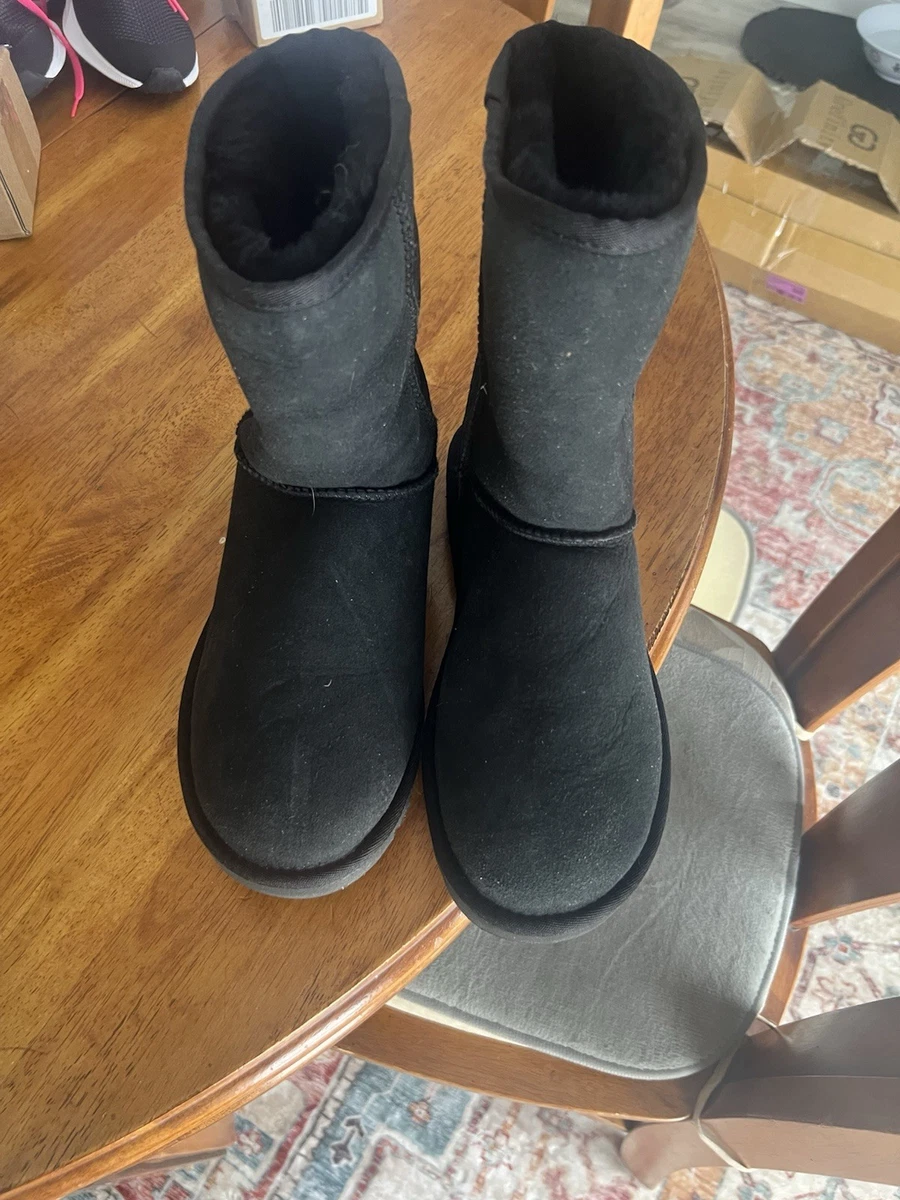 [新品] UGG 黒 Woman Classic Short US8(25cm) UGG Classic Short Black for sale | eBay