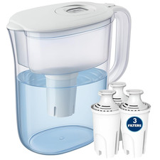 7-Cup Water Filter Pitcher & 3 Filters & Electronic Filter Change Reminder: Comp